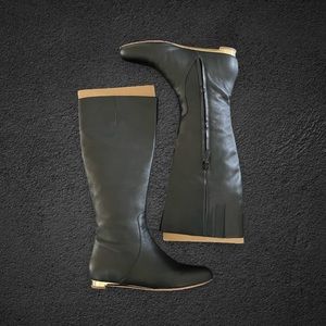 🖤EUC🖤 COLE HAAN Astoria Tall Boots Black Gold